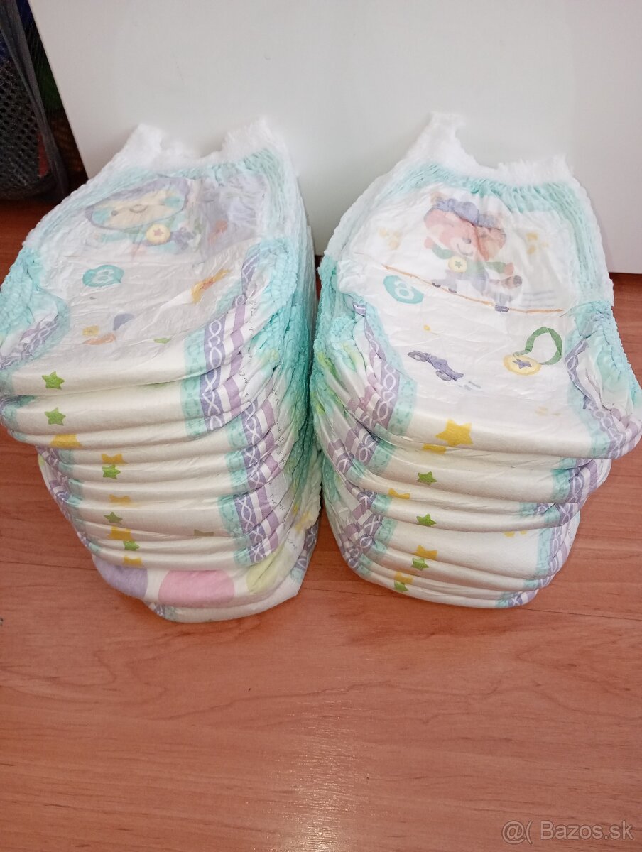 plienky Pampers veľkosť 8 - 2