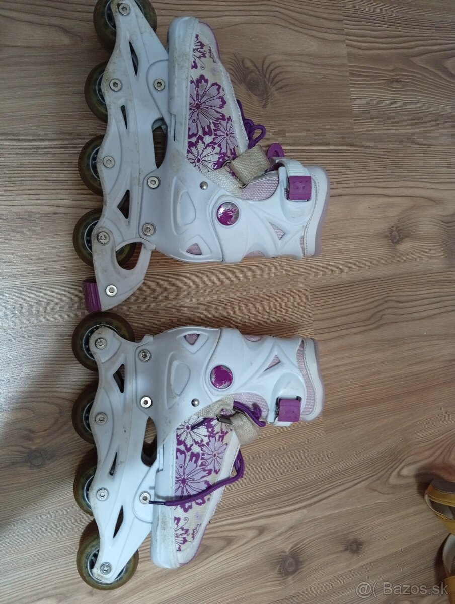 Detské kolieskové korčule 33-36 - 2