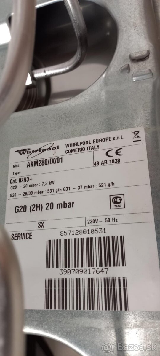 Varna doska WHIRLPOOL AKM 280 IX - 2