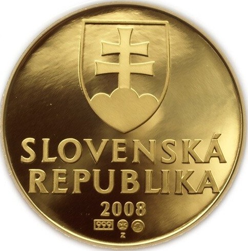 Au 10 Sk zlatá replika - 2