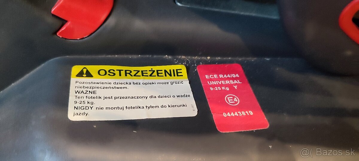 Autosedačka Caretero 9-25 kg - 2
