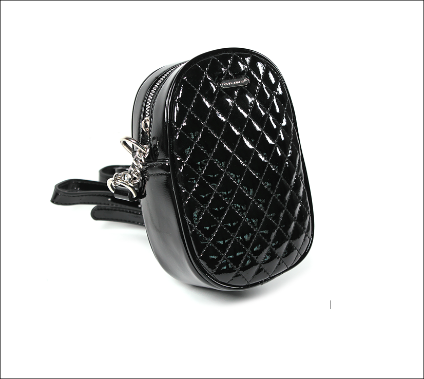 Lakovaná crossbody kabelka - 2