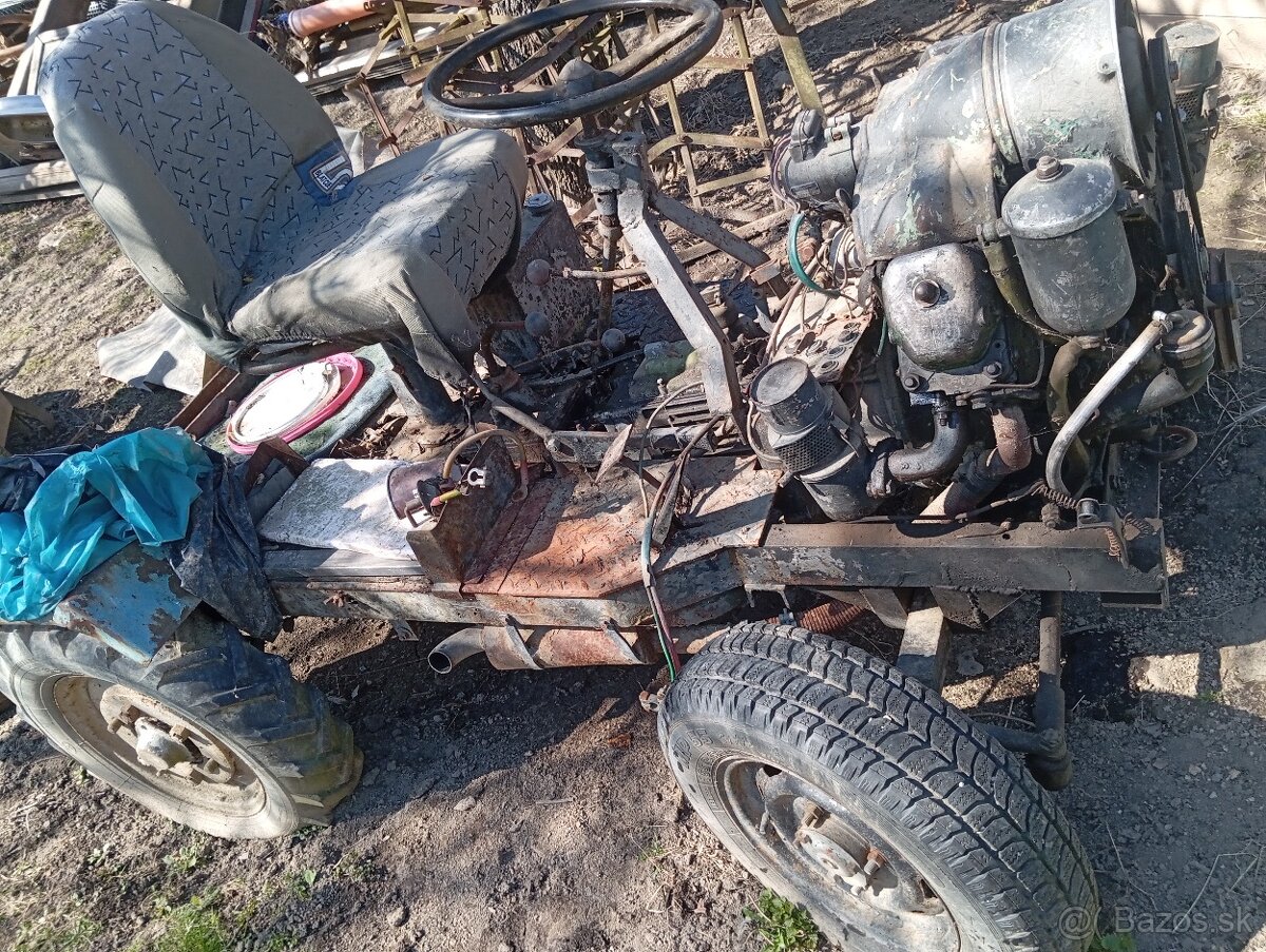 Predám traktor domácej výroby - 2