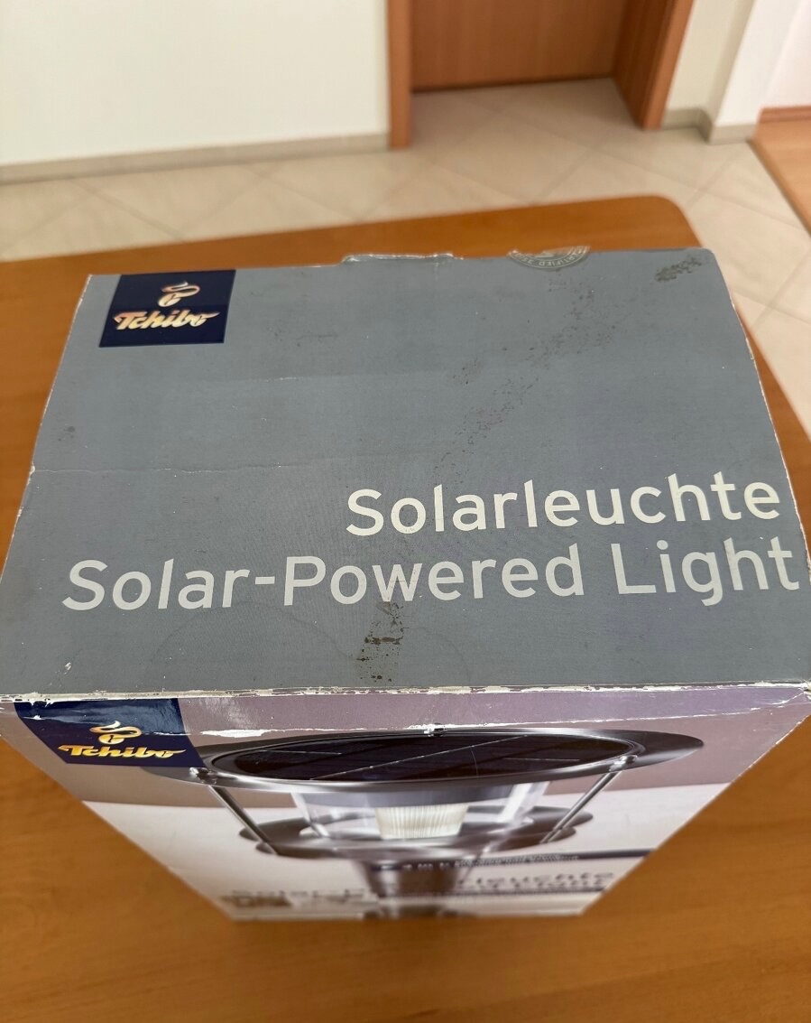 Tchibo Solárna lampa - 2
