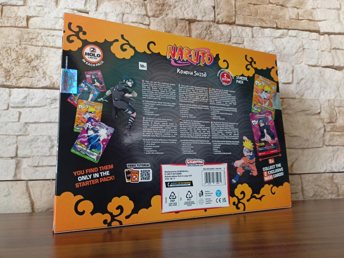 Naruto Mythos TCG: First set 1st Edition Starter Pack Naruto - 2
