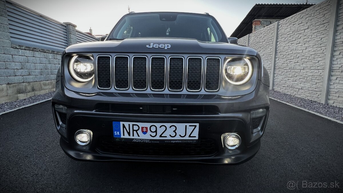 Jeep Renegade séria 4, 1,3 Turbo T4 150k 4x2 6DDCT Limited
