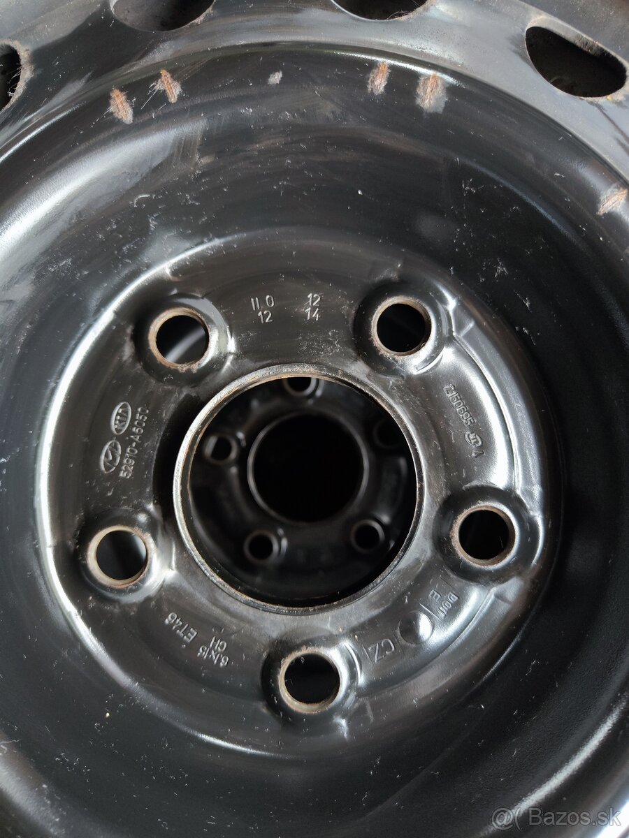 Predam plechove disky 6Jx15 a zimne pneumatiky - 2