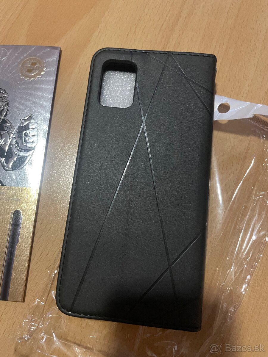 Nové čierne púzdro a tvrdené sklo na Samsung Galaxy A51 4G - 2