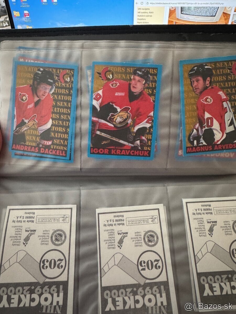 PANINI NHL HOCKEY 1999.2000 STICKERS - 2