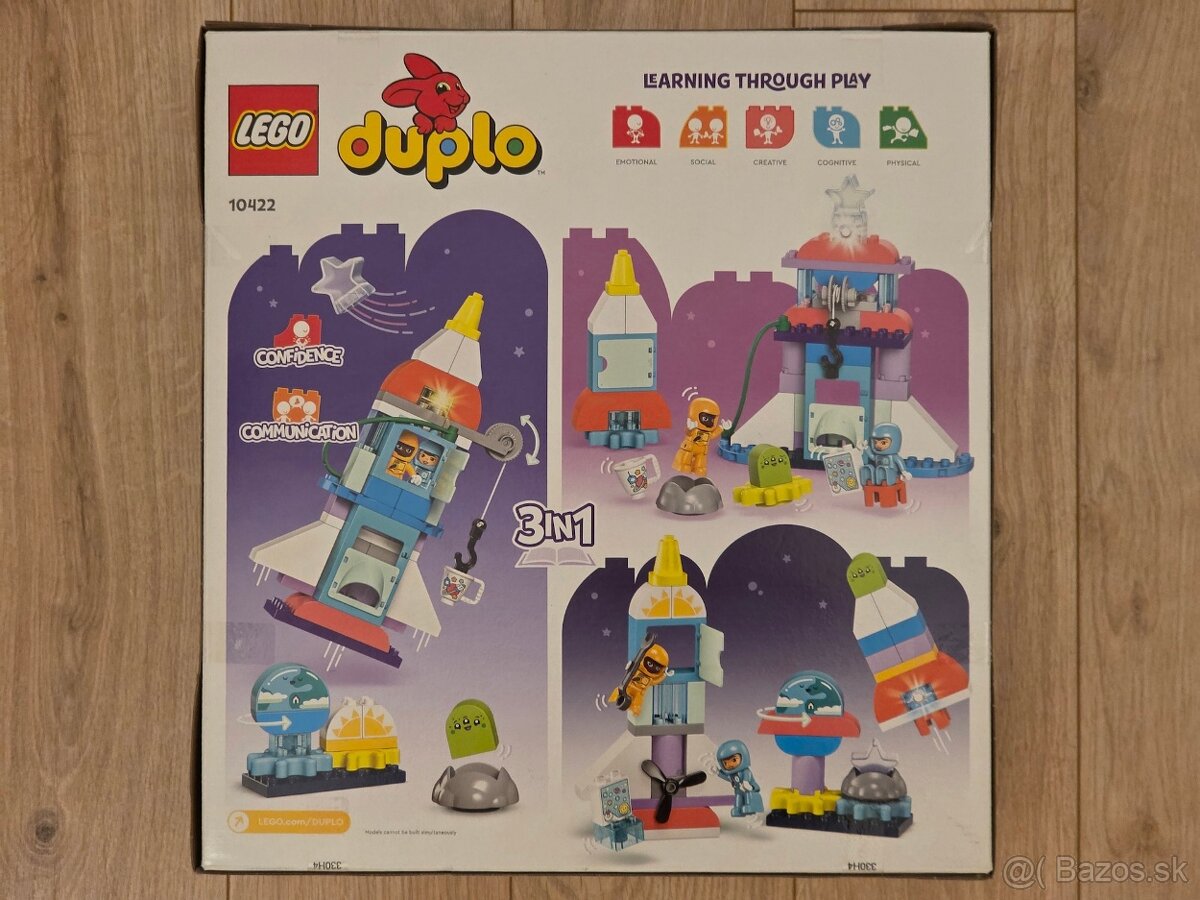 Lego Duplo 10422 Vesmírne dobrodružstvo s raketoplánom - 2
