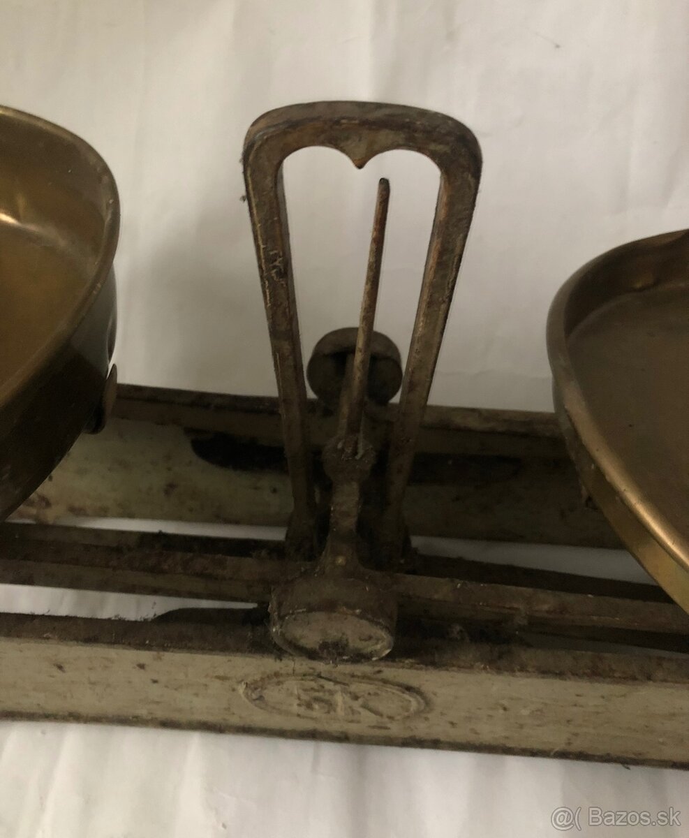 Starozitne vahy vaha dekoracia vintage antik - 2