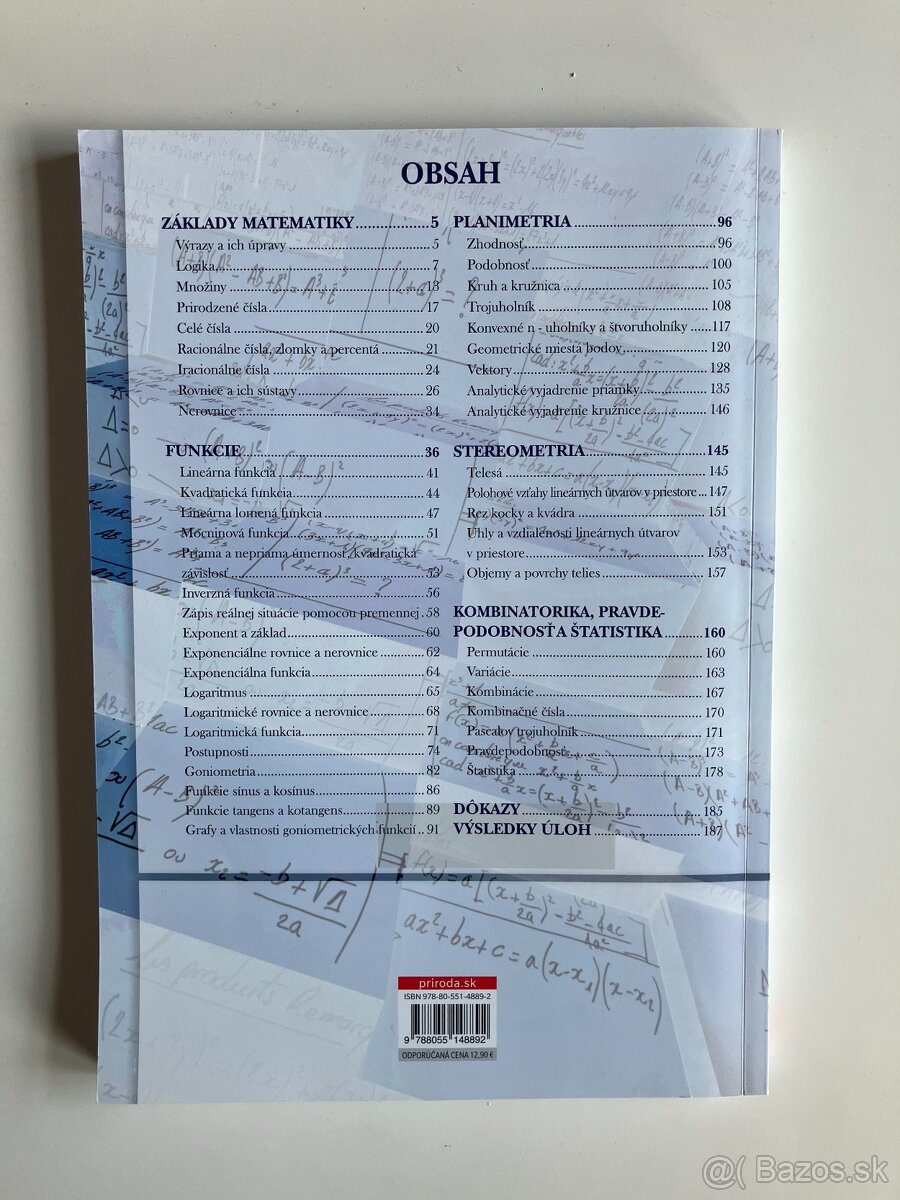 Maturita z matematiky - Mário Boroš - 2