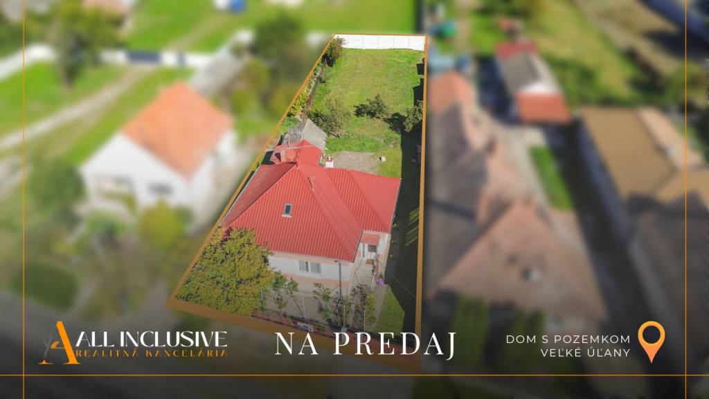 ALL INCLUSIVE I ČIASTOČNE ZREKONŠTRUOVANÝ RD S POZEMKOM VEĽK - 2