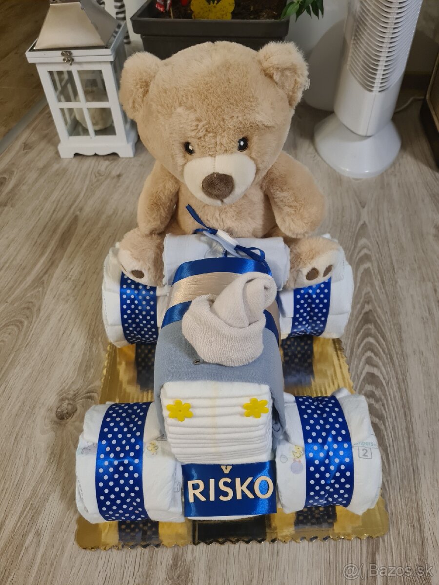 Plienkova torta-traktorik - 2