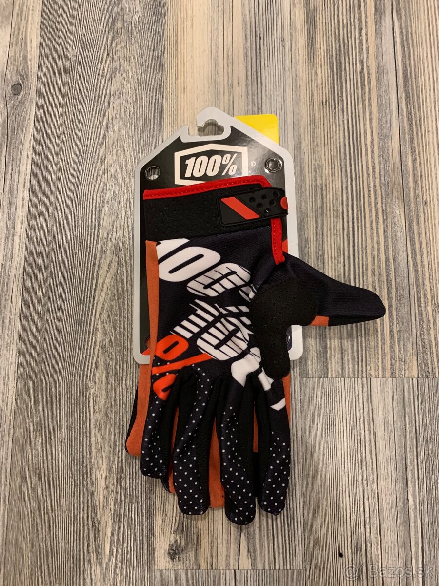 Motokrosové rukavice 100% - 2