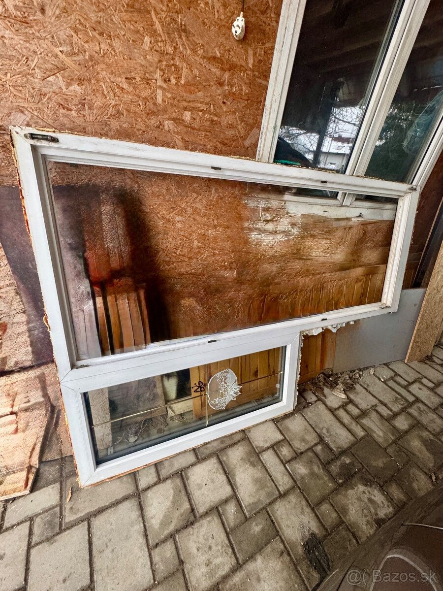Plastové dvere a okno - 2