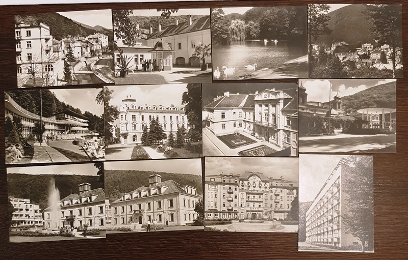 dobové pohľadnice miest a kroje - 2