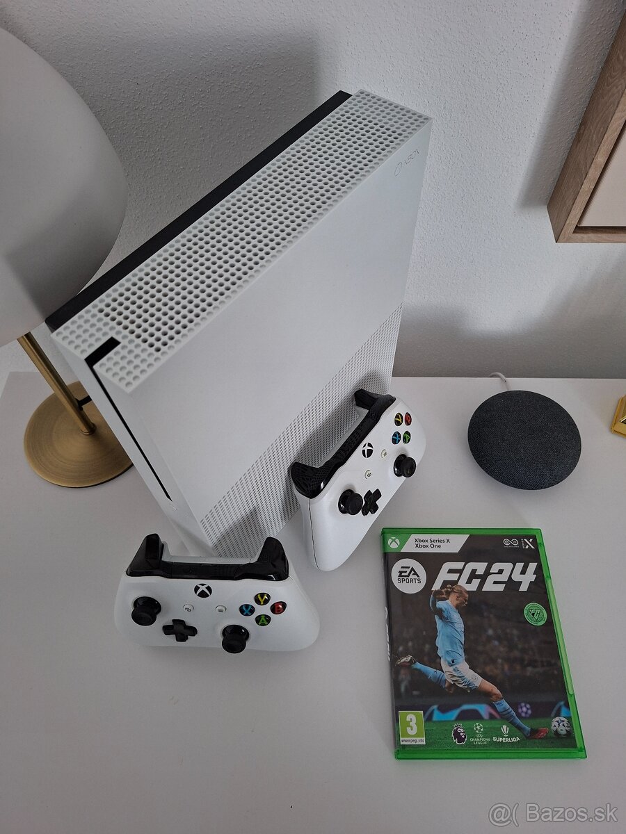 XBOX ONE S 1TB, 2X OVLÁDAČ, FC 24 - 2