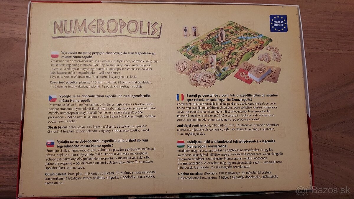 Numeropolis spoločenská hra - 2