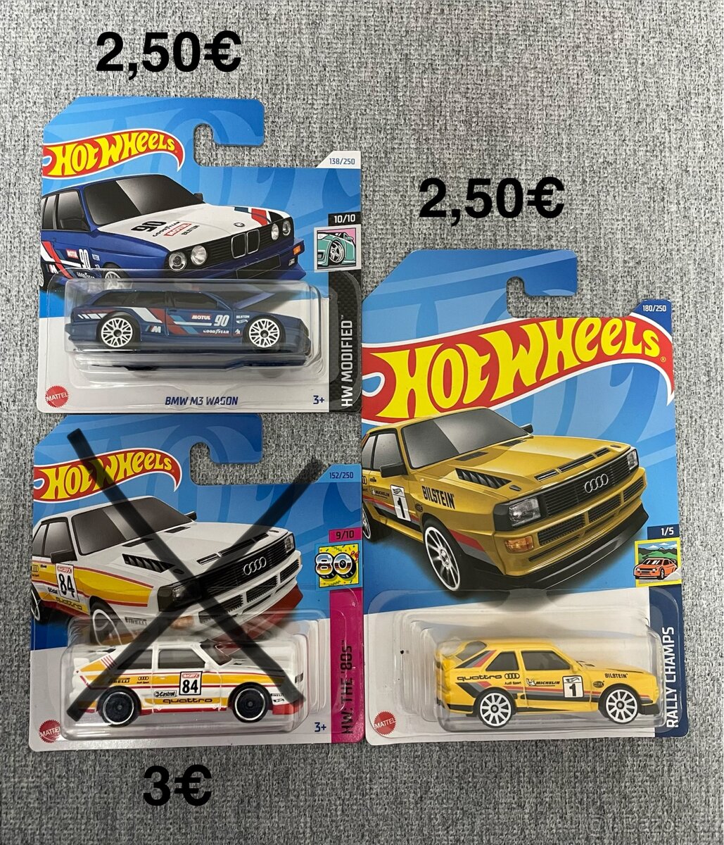 Hot Wheels / Matchbox mix (zlacnené) - 2