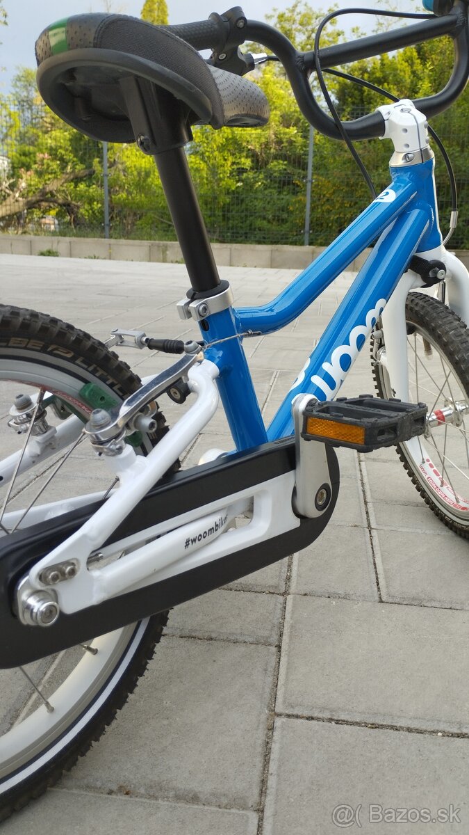 Woom 2 - modry detsky bicykel - 2