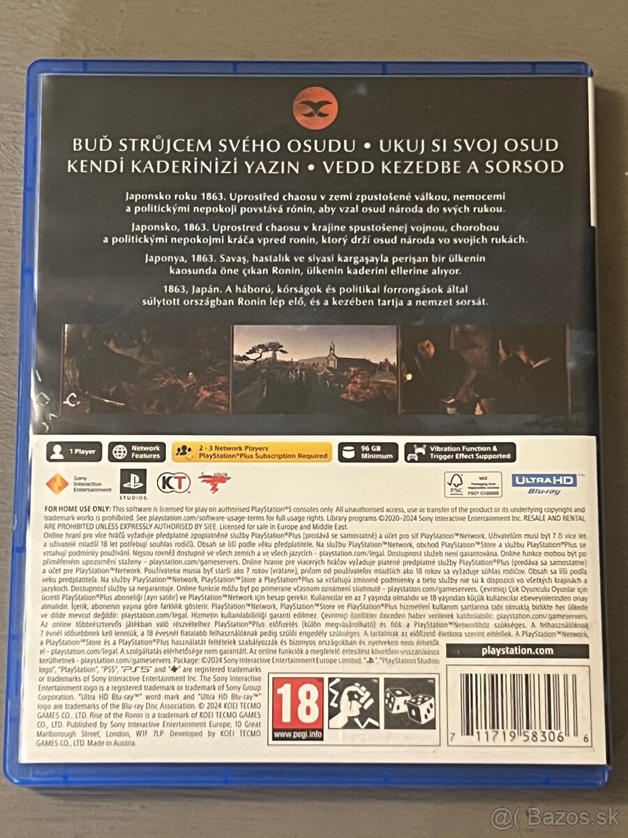 Rise of the Ronin CZ - PS5 - 2