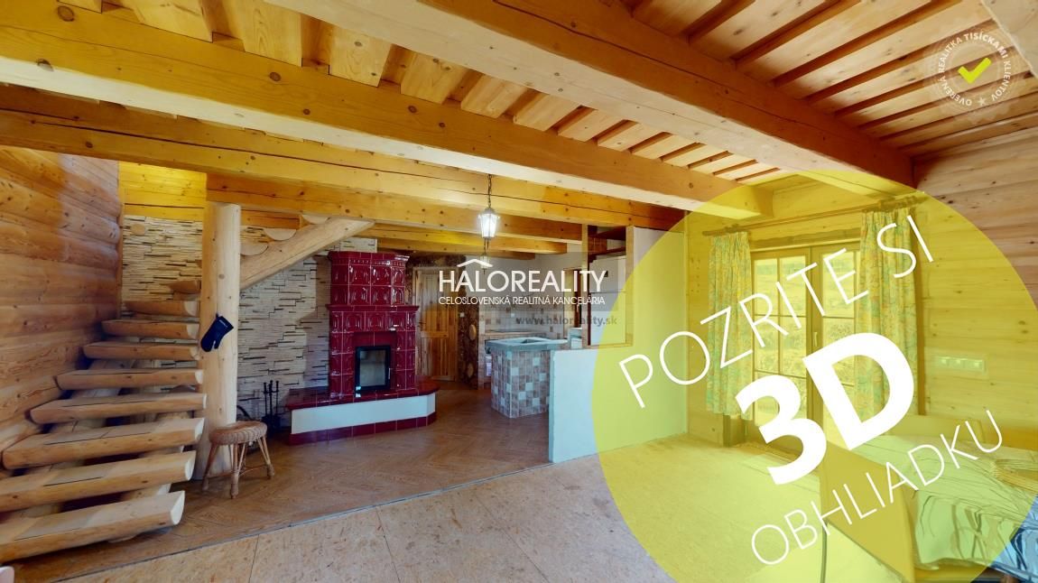 HALO reality - Predaj, rodinný dom Dúbrava, drevenica/zrub - - 2