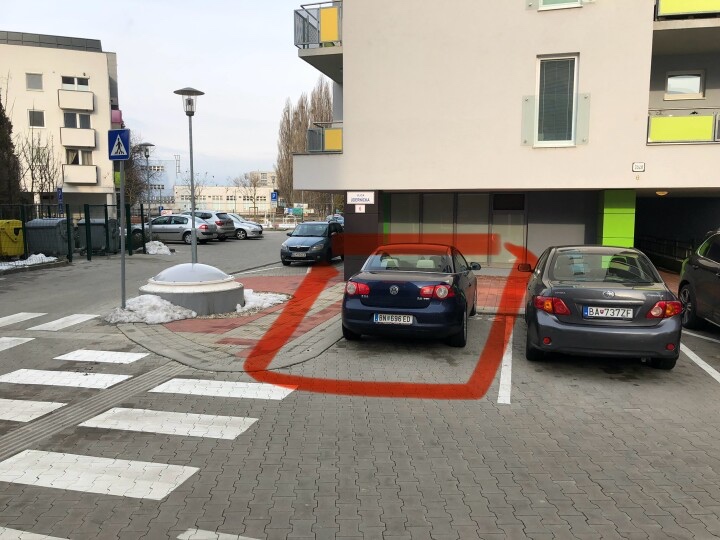 Prenájom parkovacie státie Petržalka – Údernícka - 2