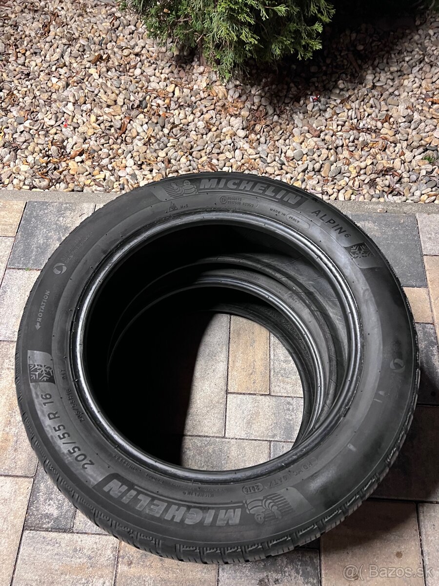Zimné pneumatiky 205/55 r16 Michelin - 2