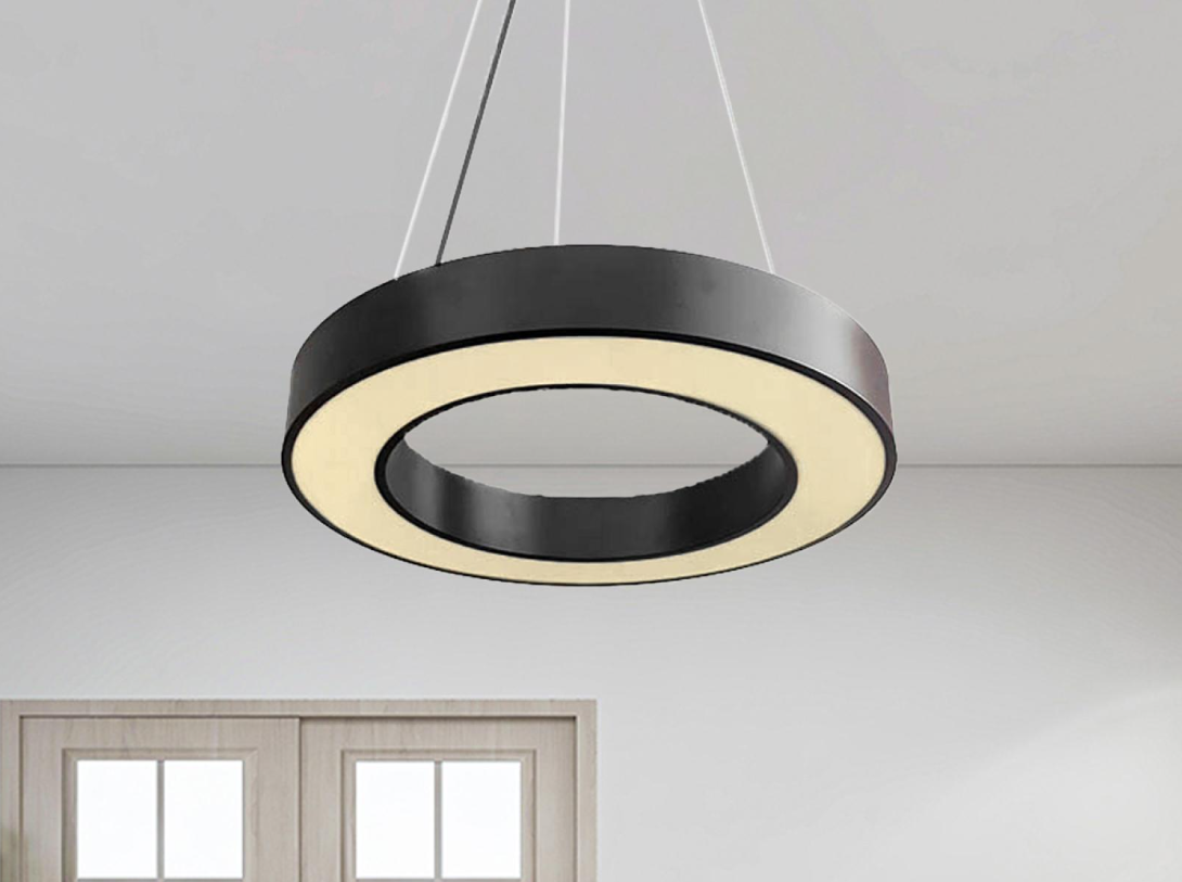 Moderné LED závesné svietidlo na lanku s diaľkovým ovládačom - 2