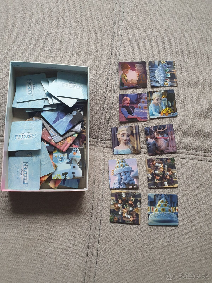 Predám Pexeso Frozen-Elsa, Anna, Olaf - 2