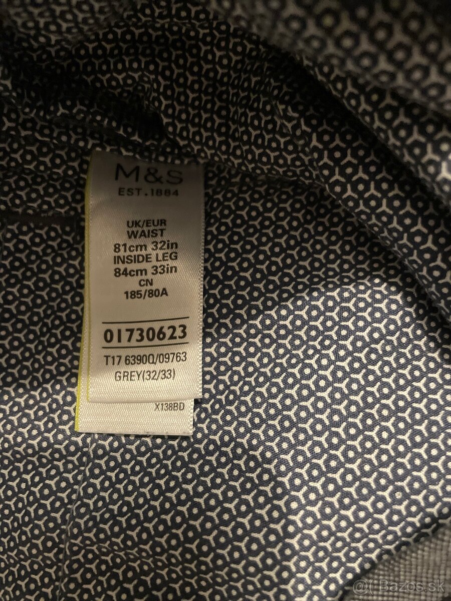 Panske nohavice M@S - 2