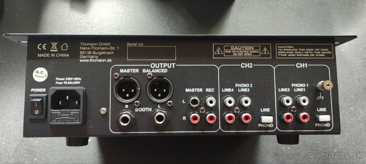 Stereo USB,SD,MP3,BLUETTOTH mixpult - 2