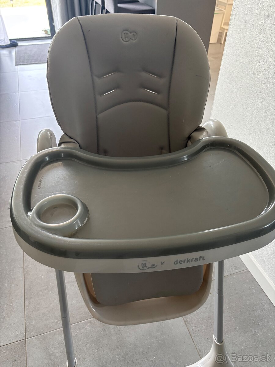Kinderkraft detská jedálenska stolička - 2