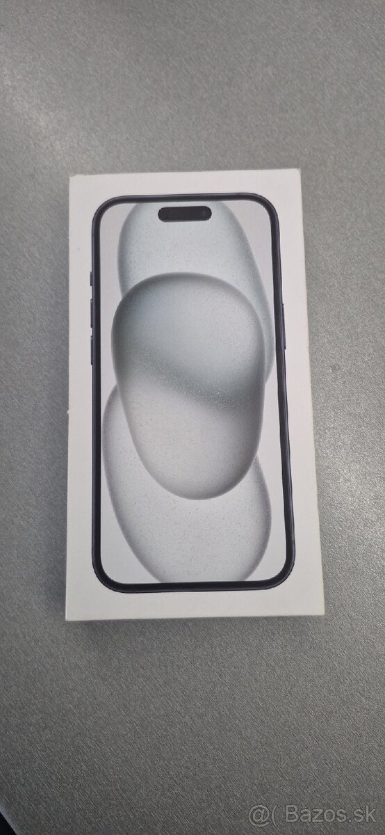 iPhone 15 (128GB, Black) - batéria 91%, plne funkčný - 2