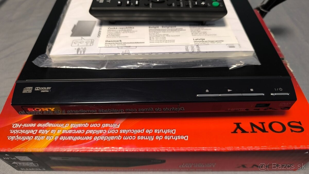 DVD prehrávač Sony DVP-SR760H - 2