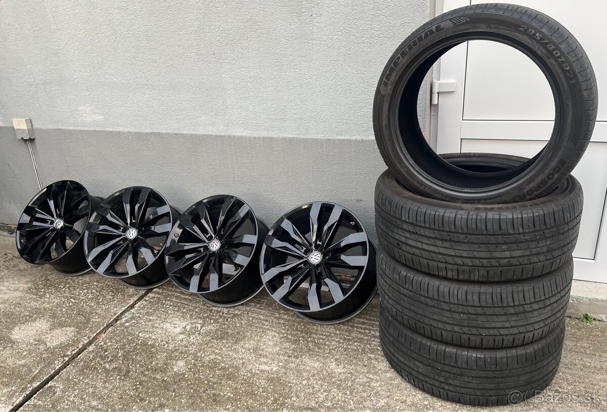 21” Original VW Alu Disky Suzuka 5x112 R21 Touareg - 2