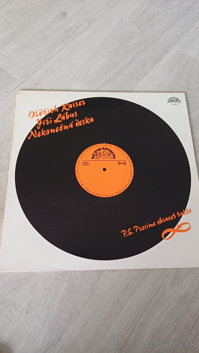 2x LP platne: Ivan Mládek & Kaiser a Lábus (český humor) - 2