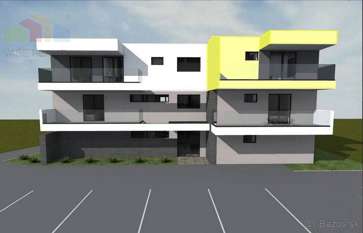 NOVOSTAVBA Dvojizbový byt 59 m2 s výhľadom na more ZADAR, - 2