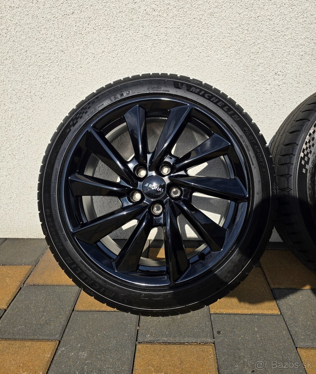 Letná sada Ronal 5x114,3 225/45 R18 Michelin PILOT SPORT 5 - 2