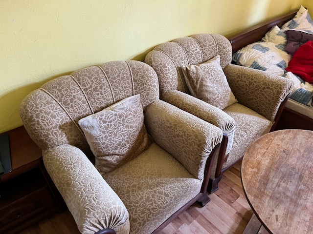 pohovka a kresla v štýle art deco - 2