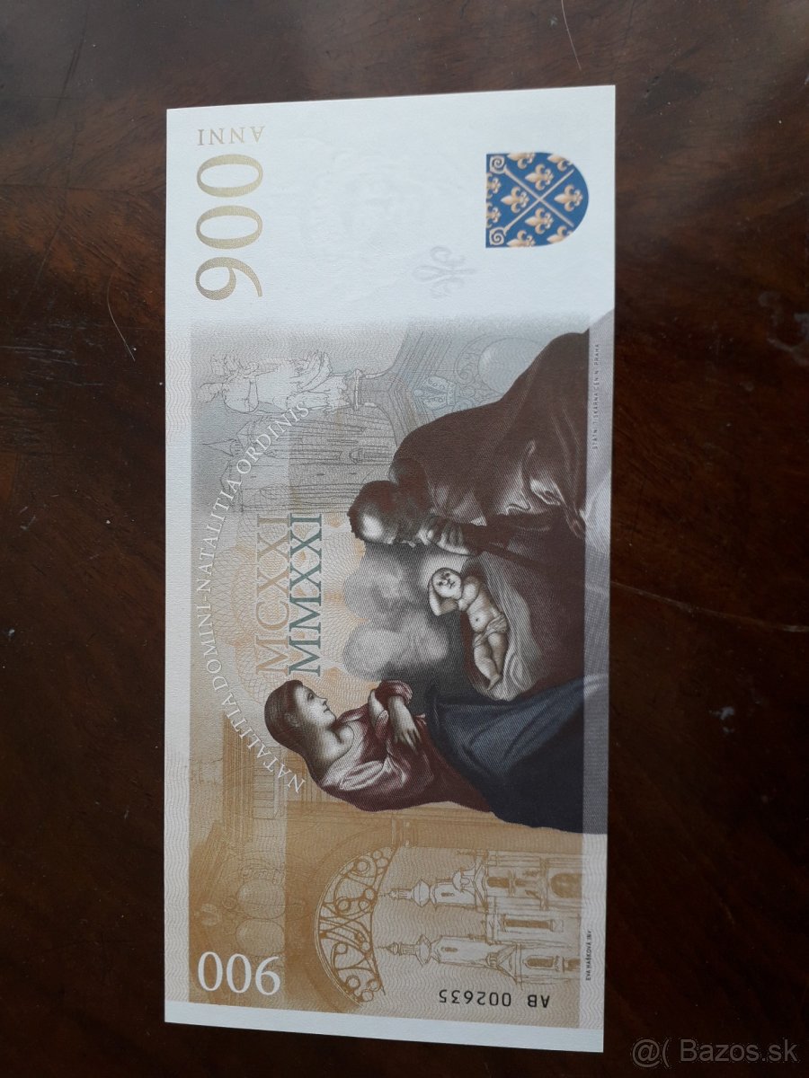 PAĚTNÍ TISK-BANKOVKA , UNC - 2