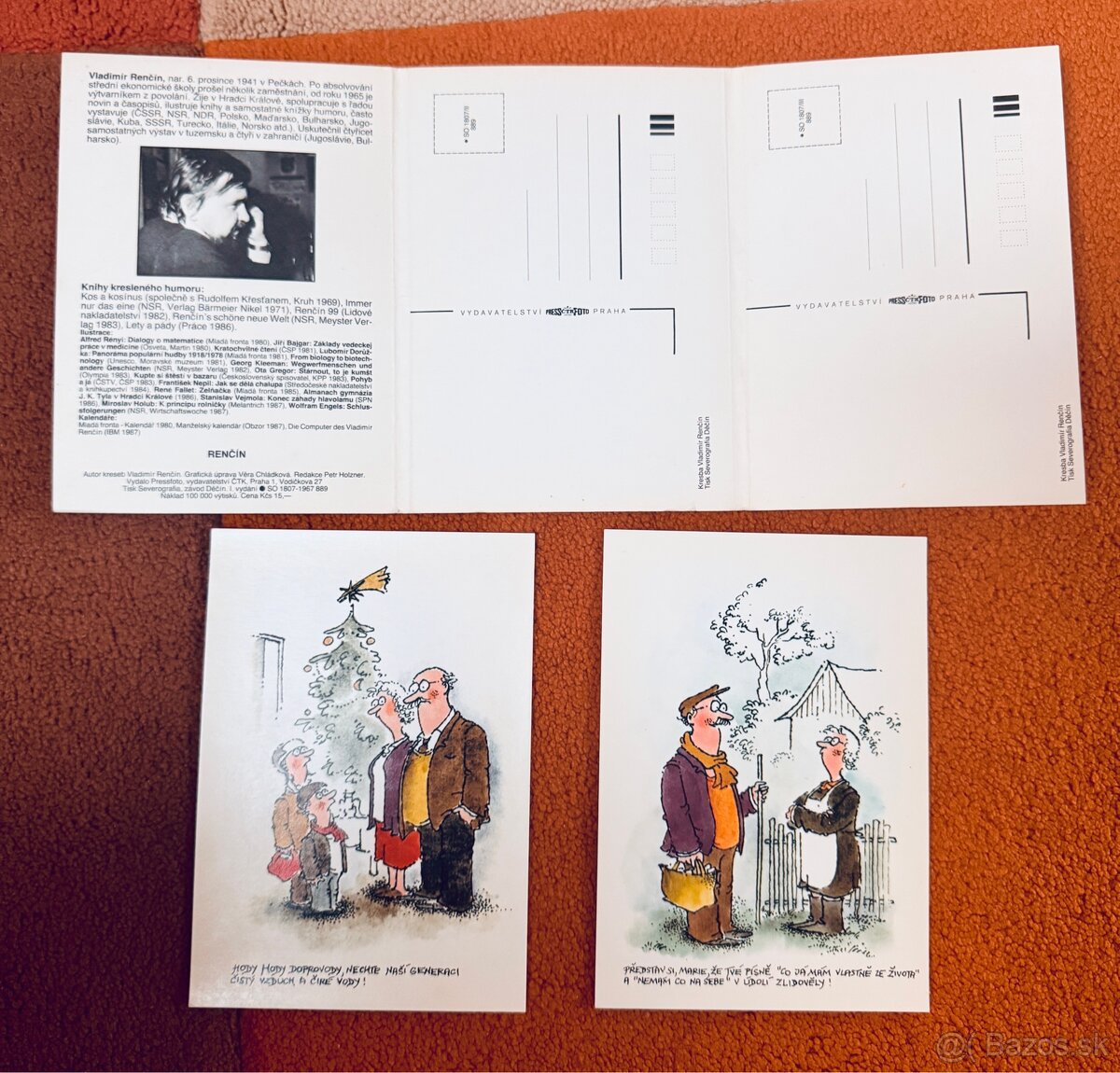 Vladimír Renčín pohladnice - 2