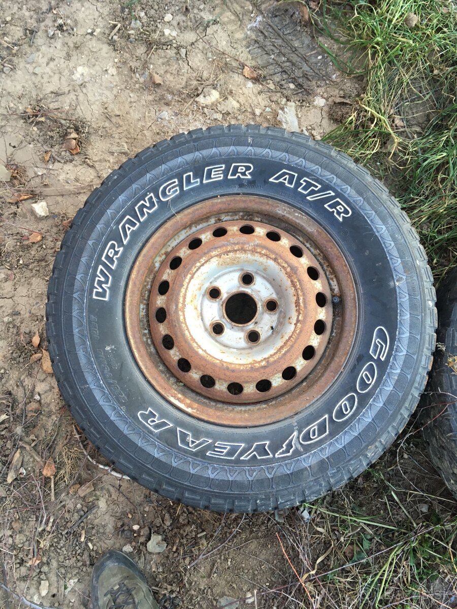 VW T4 plechove disky kolesa - 2