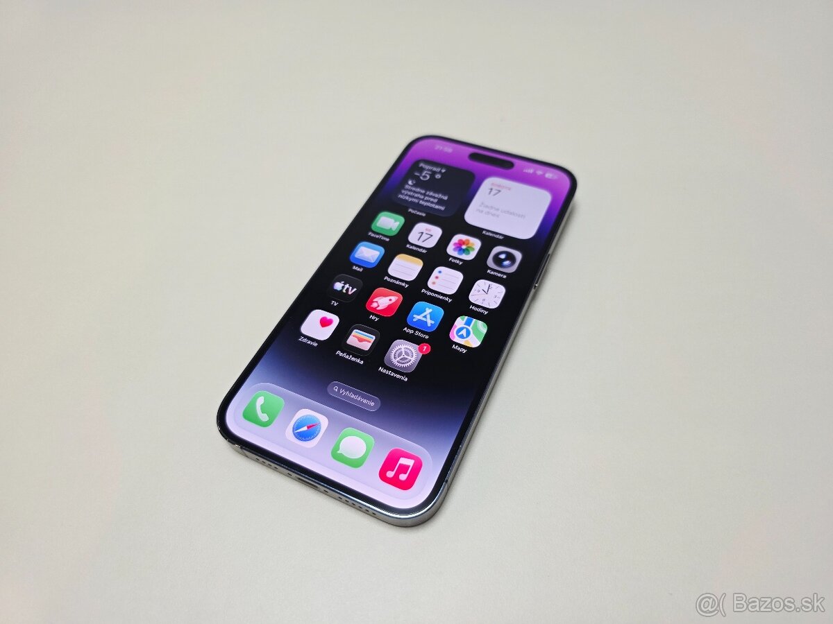 APPLE IPHONE 14 PRO MAX 128GB DEEP PURLPE,BATERKA 100% - 2