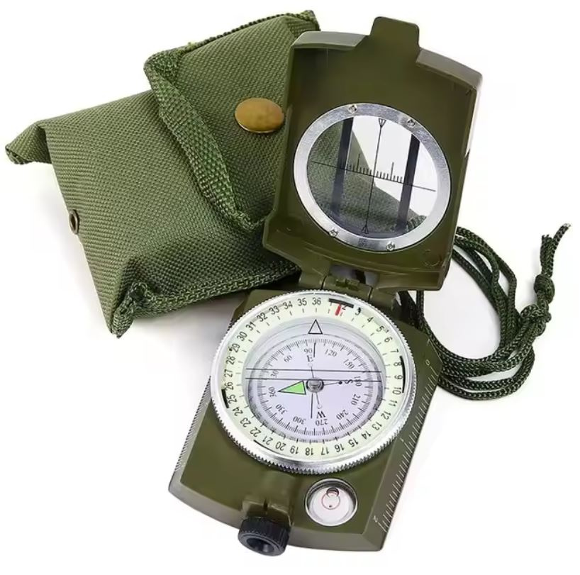 Predám vojenský kovový kompas - 2