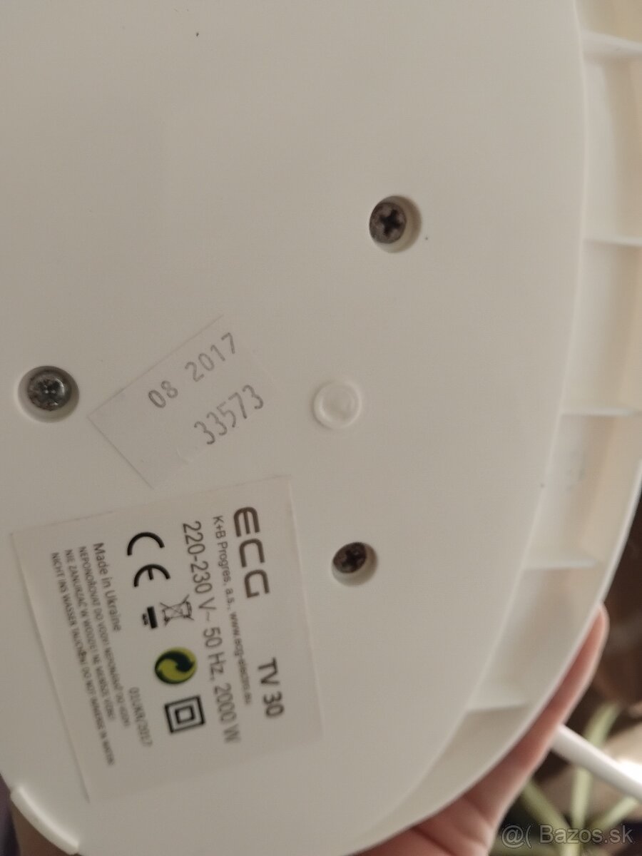 Elektrický ohrievač ventilator - 2