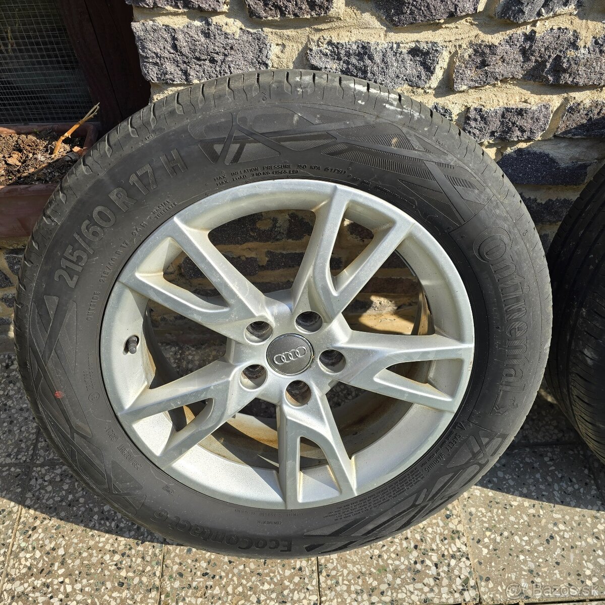 Kolesá R17, ET33, 6,5J (original audi Q3) - 2