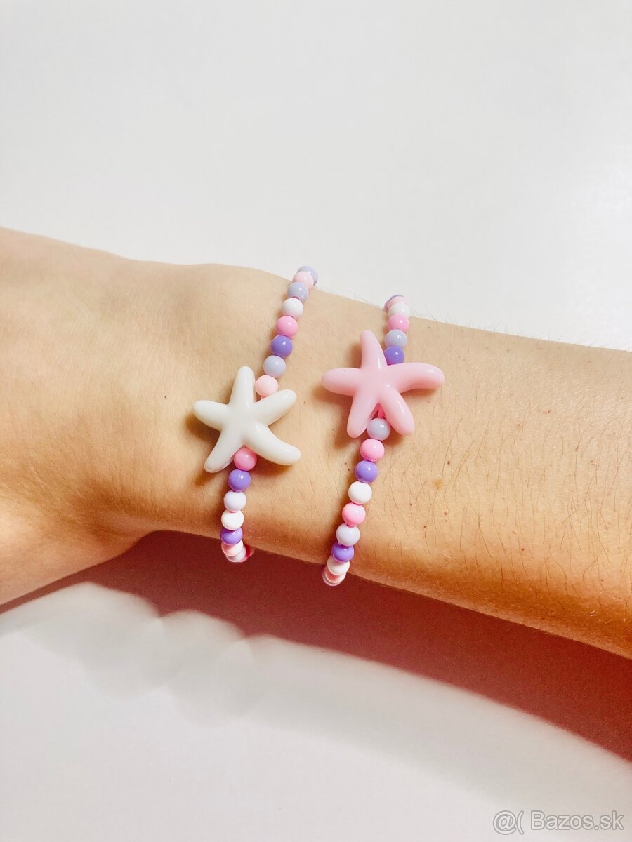 Handmade náramky s hviezdami🧡⭐️ - 2