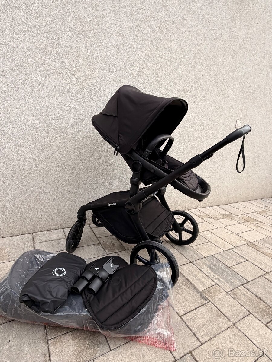 Bugaboo fox 5 limited noir top stav - 2
